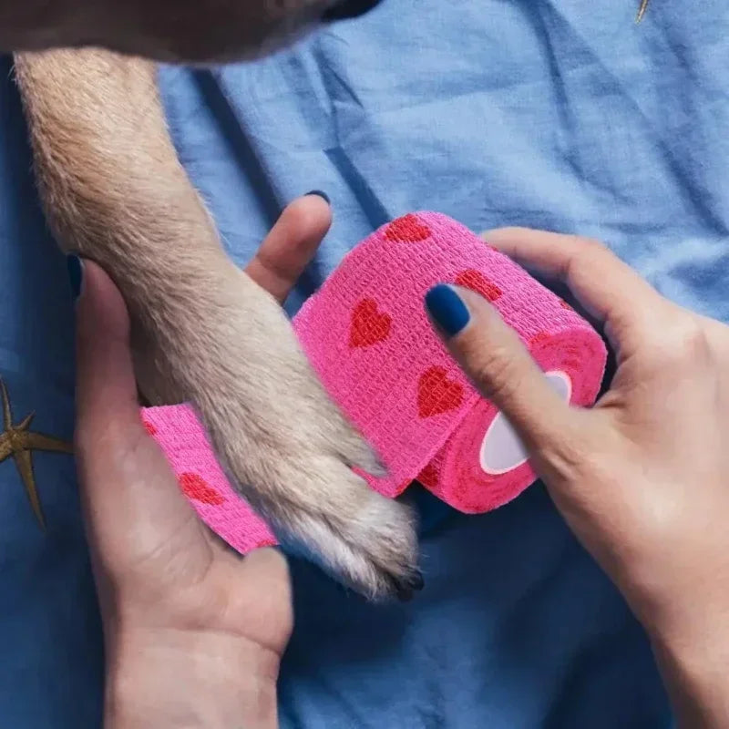 Self-Adhesive Pet Medical Bandage Wrap