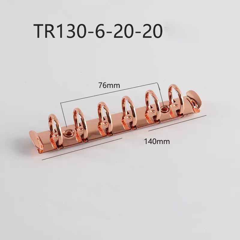 A7 Ring Binder Mechanism – Mini Loose Leaf Notebook Rings with Screws