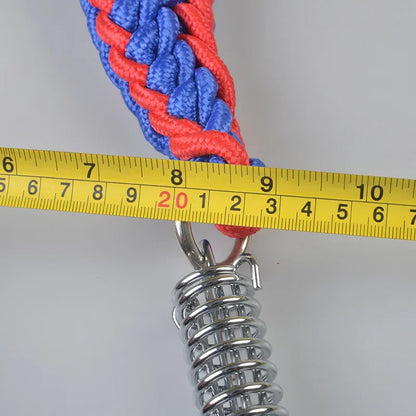 Shock Absorbing Dog Leash – Braided Nylon Training Lead