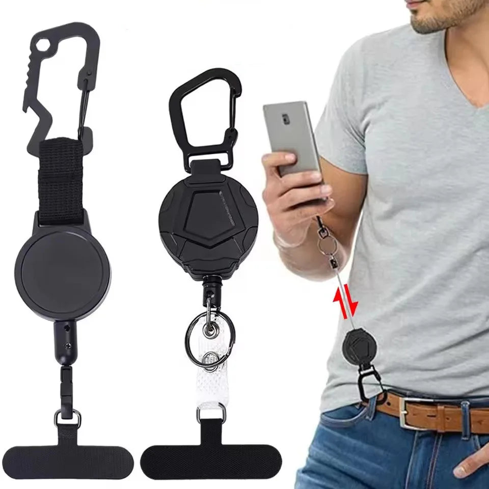 Retractable Phone Safety Lanyard