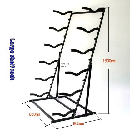Adjustable Multi-Layer RC Aircraft Display Stand