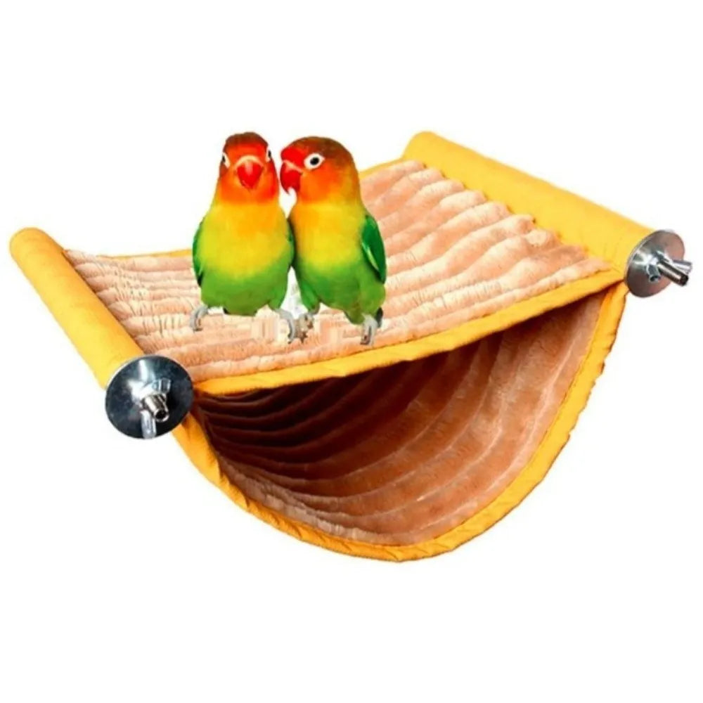 Fleece Hanging Bird Hammock Nest