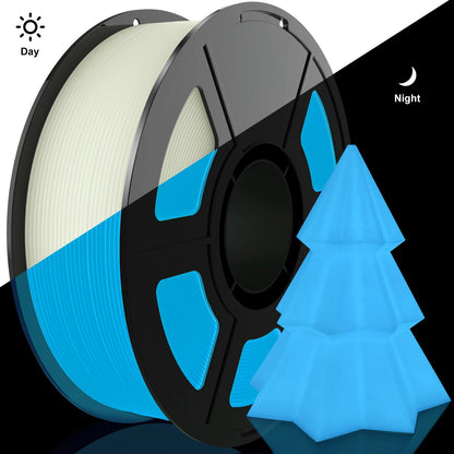 Glow-in-the-Dark PLA 3D Printer Filament Bundle