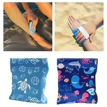 Reusable Sand Cleaning Pouch for Beach & Travel