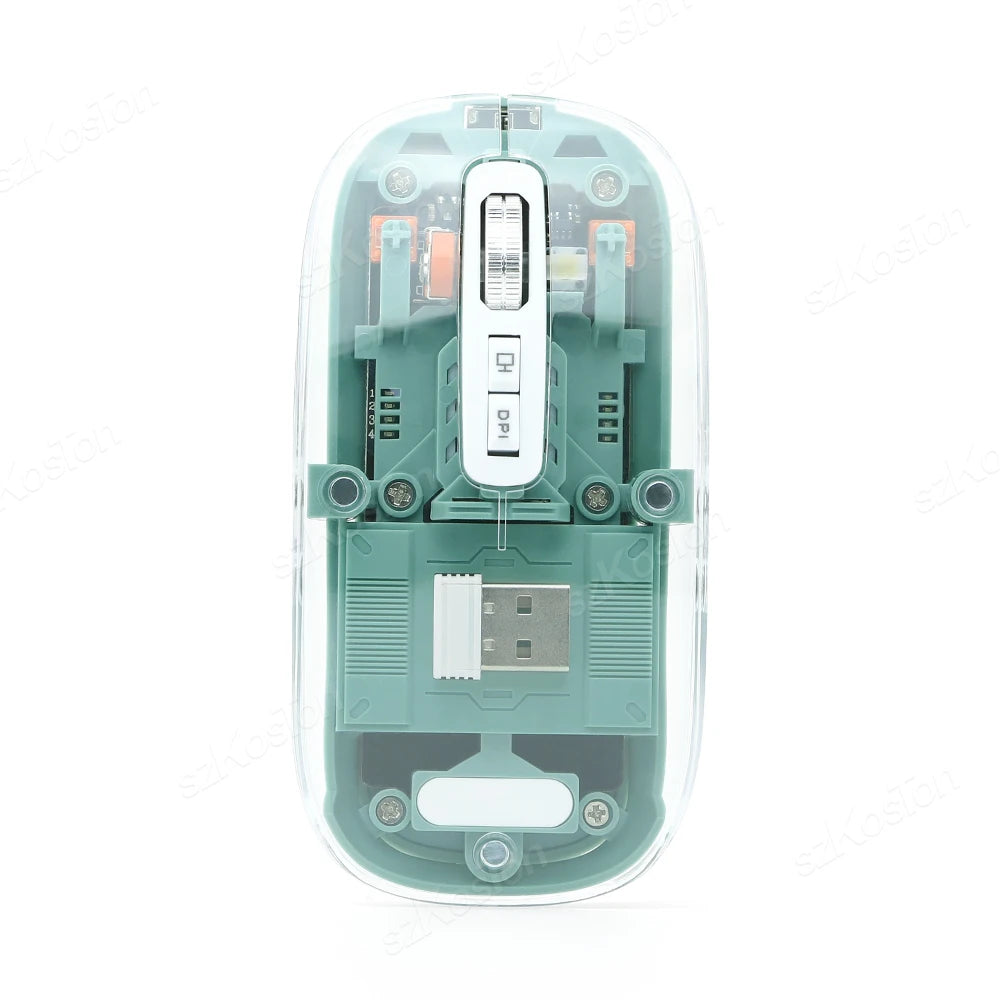 Transparent Wireless Rechargeable Mouse