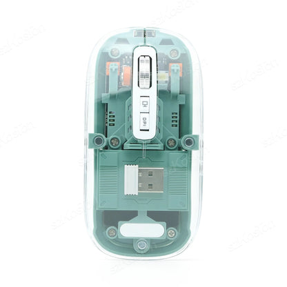 Transparent Wireless Rechargeable Mouse