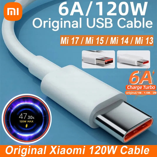 Original Xiaomi 120W USB-C Fast Charging Cable