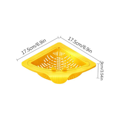 Magnetic Silicone Sink Corner Strainer Basket