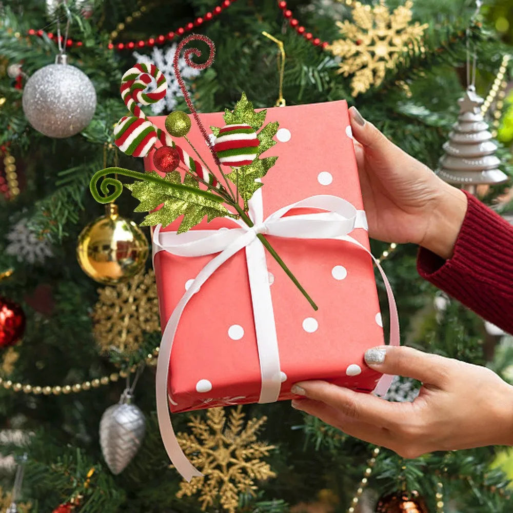 Sparkling Candy Twirl Christmas Ornament