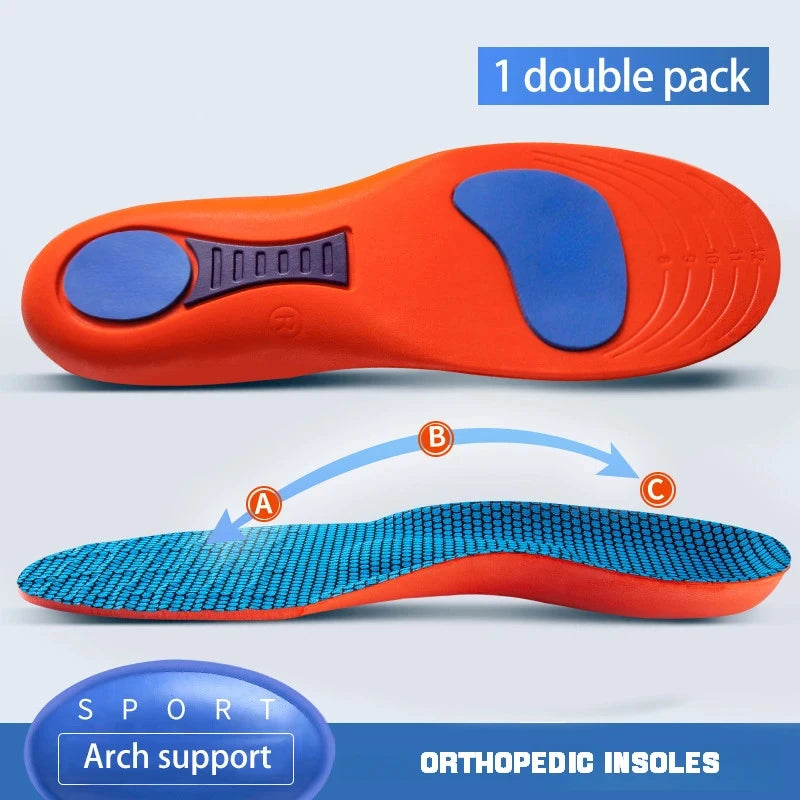 Air Shock Absorbing Orthopedic Insoles