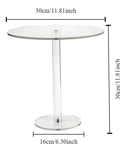 Mini Transparent Acrylic Cake Stand
