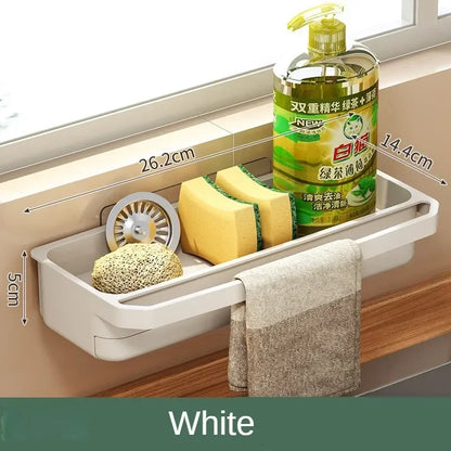 Sink Drain Organizer Shelf