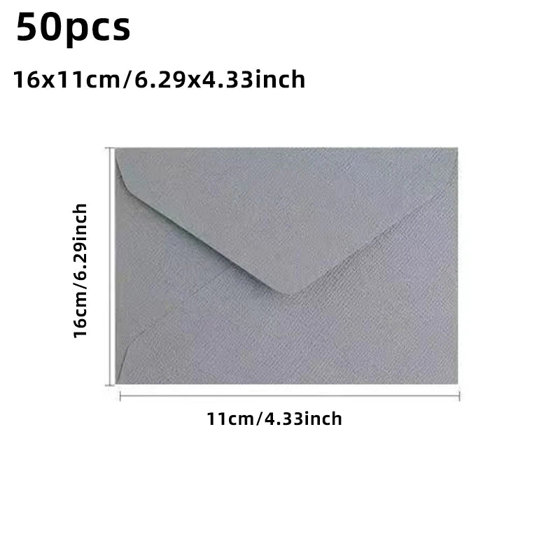 Luxury Invitation & Gift Envelopes – 120g/250g Textured Paper