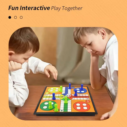 Foldable Ludo Board Game Set