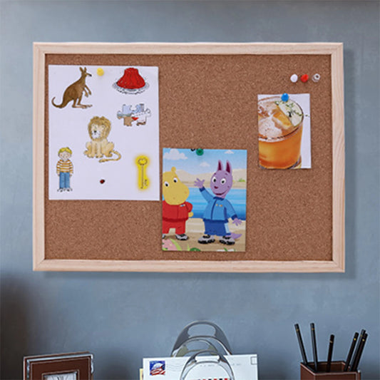 Wooden Cork Memo Board