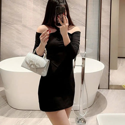 Rhinestone Bow Evening Clutch