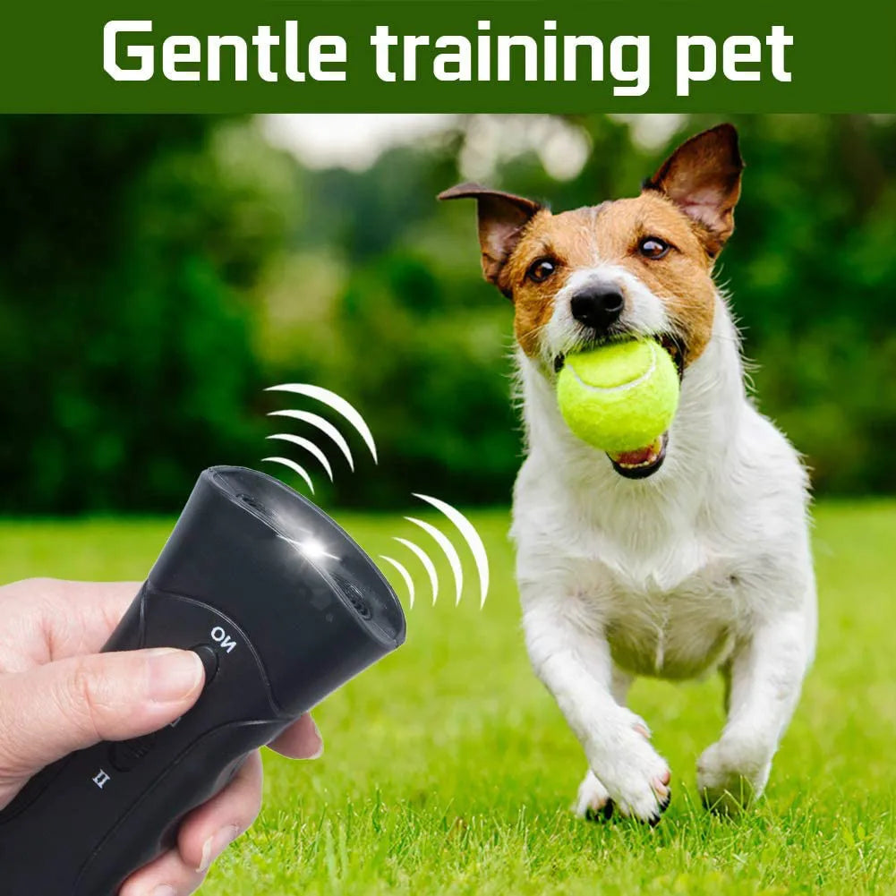 Ultrasonic Dog Training & Bark Control Device