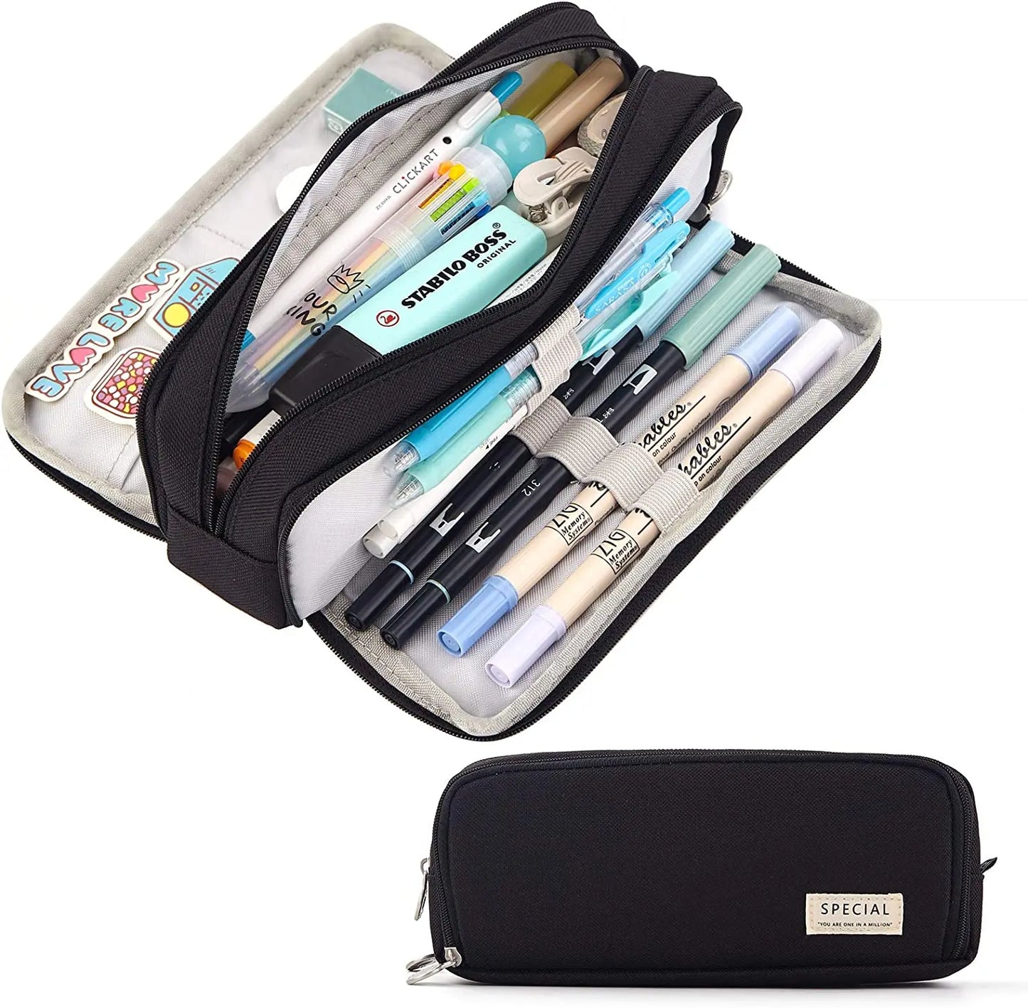 Kawaii Large Capacity Pencil Case