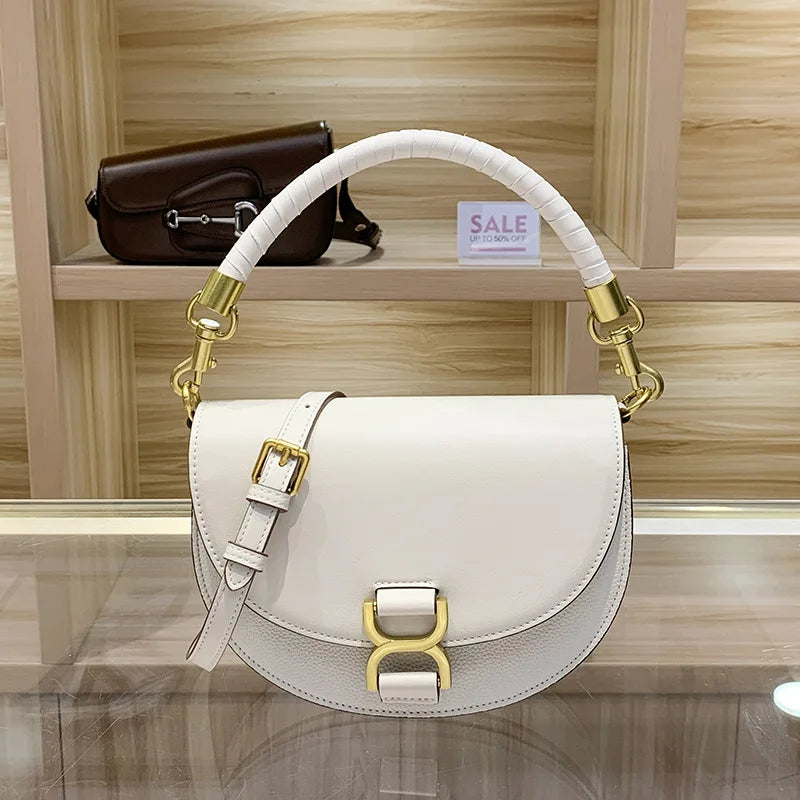 Vintage Leather Diaper Bag