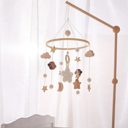 Wooden Baby Crib Mobile