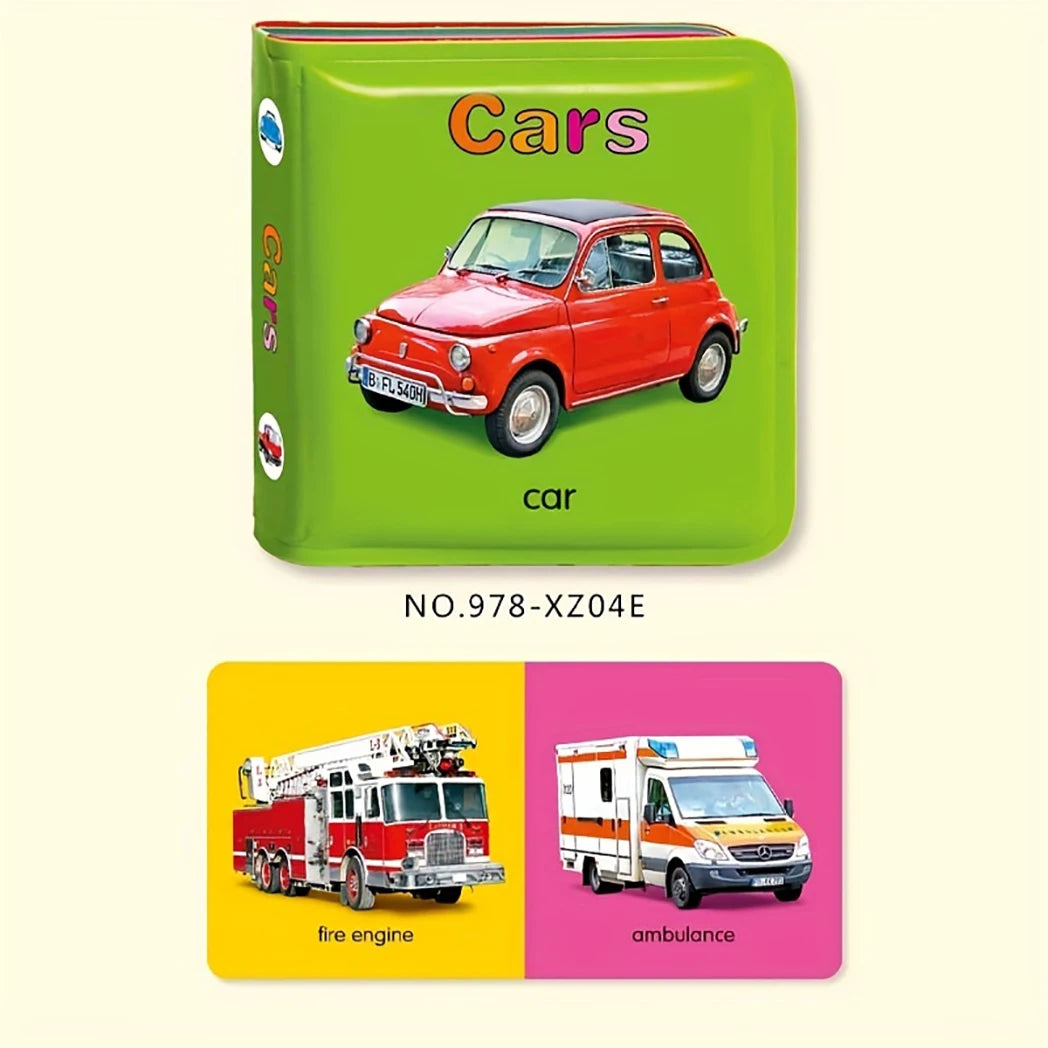 Baby Bath Book Waterproof English Toy