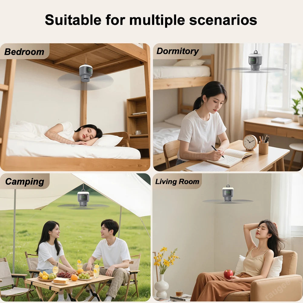 Rechargeable Camping Ceiling Fan