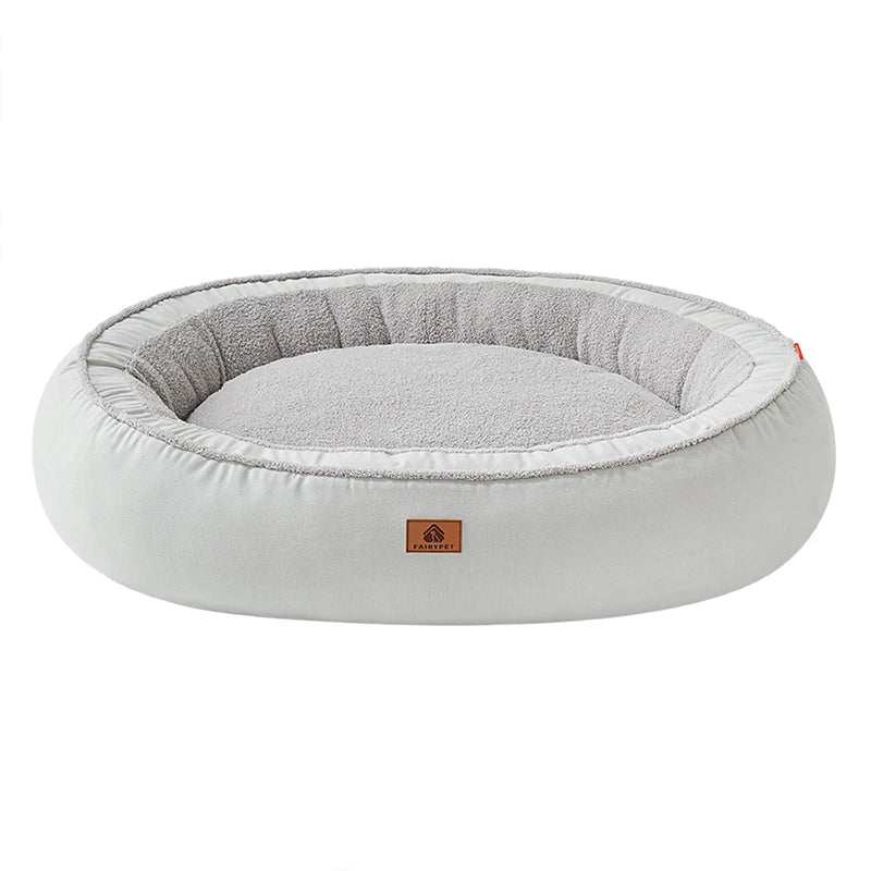 Washable Fleece Dog Bed
