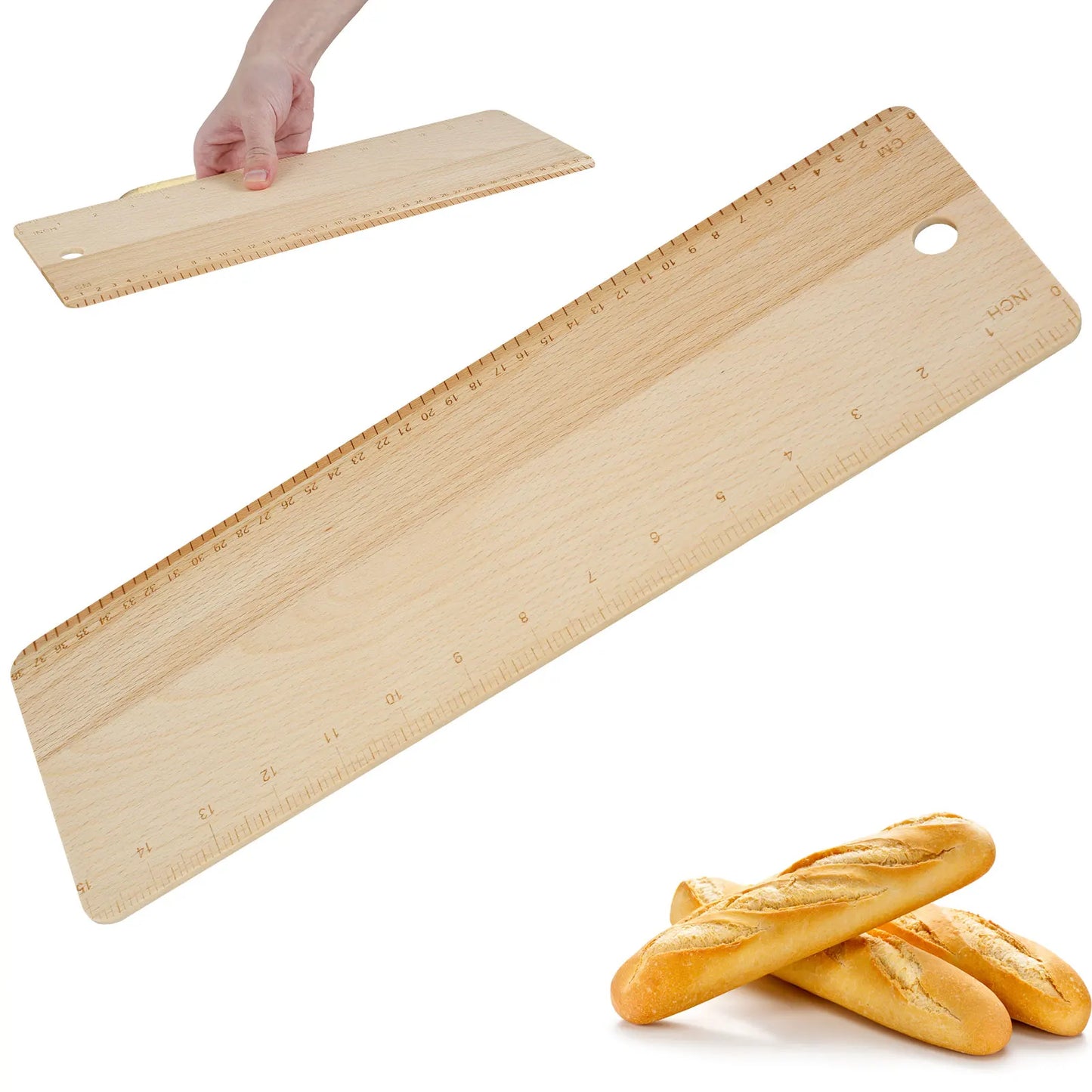 Beech Wood Bread Transfer Peel Board