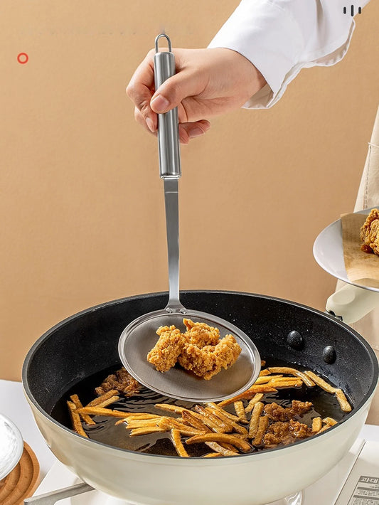 Stainless Steel Fine Mesh Skimmer Spoon