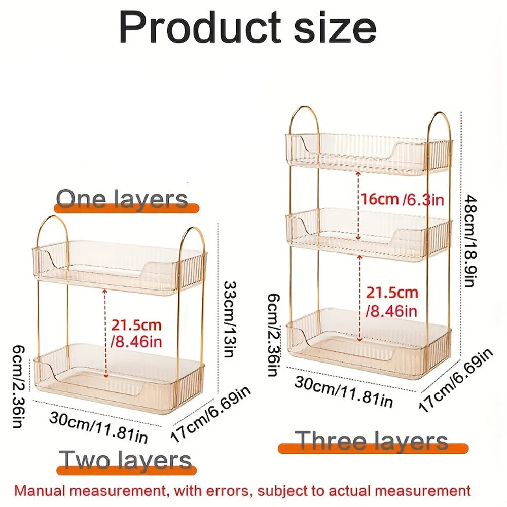 Cosmetics Storage Rack Organizer