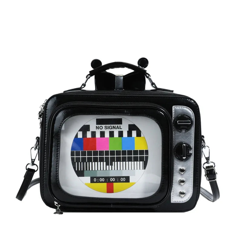 Permanently Retro TV Crossbody Handbag