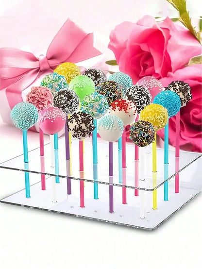 Clear Acrylic Cake Pop Display Stand