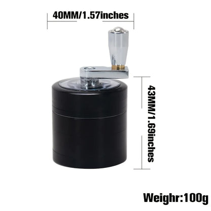 Stainless Steel Nutmeg & Spice Grinder