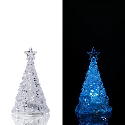 LED Crystal-Style Christmas Tree Ornament