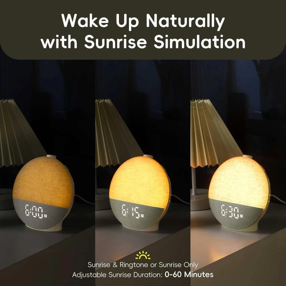 Sunrise Wake Up Light Alarm Clock
