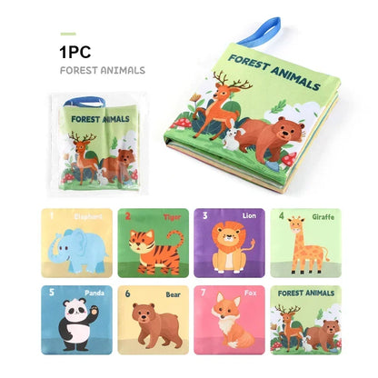 Soft Cloth English Baby Book