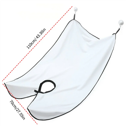 Beard Shaving Apron Hair Catcher