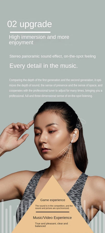 J18 TWS Wireless Bluetooth Earbuds