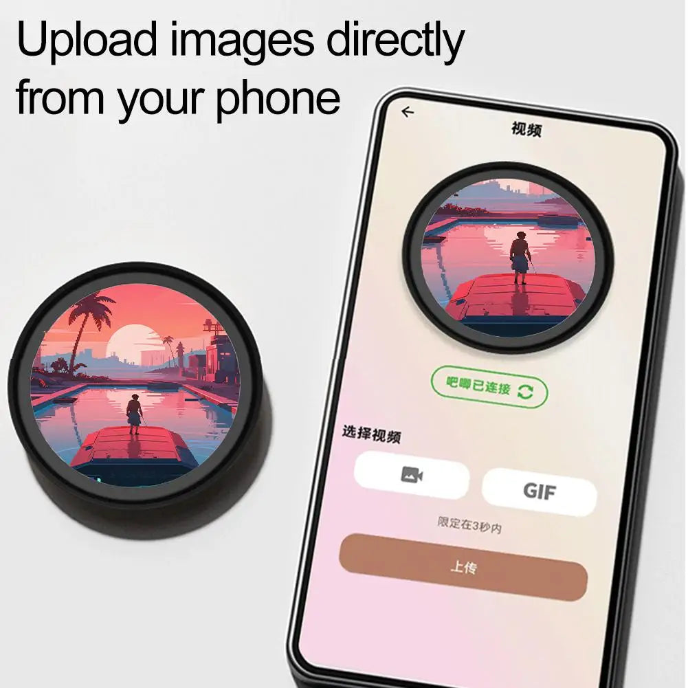 Smart Digital Display Badge
