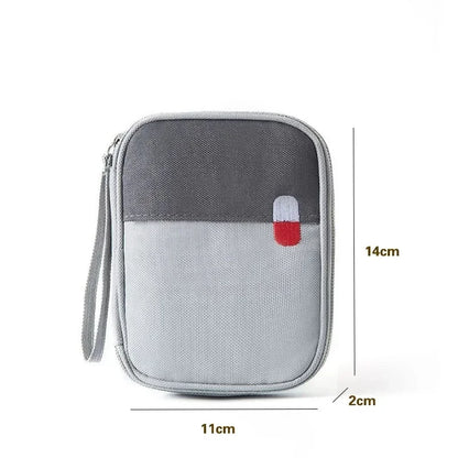 Portable Travel First Aid Organiser Case
