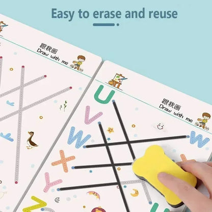 Reusable Magical Tracing Workbook