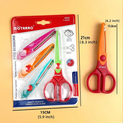 Motarro 4 Style/Set Scissors Student Art Tool Stationery