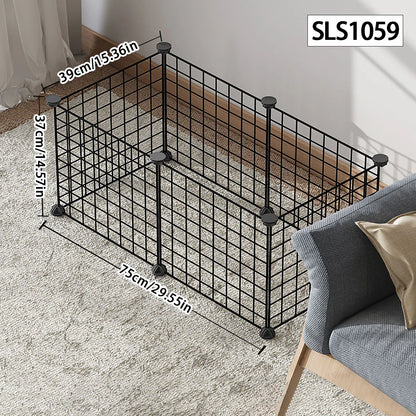 Modular Wire Pet Playpen & Indoor Dog Enclosure