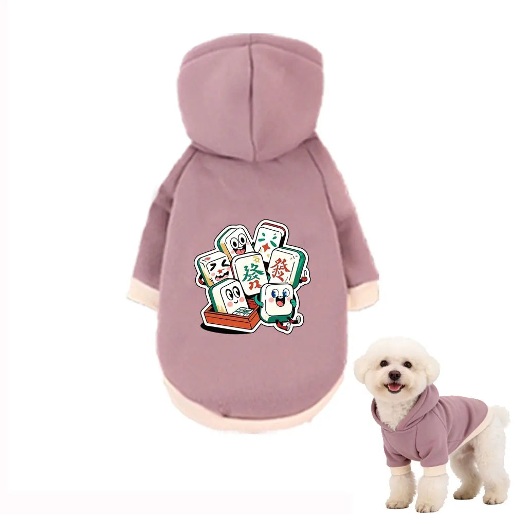 Pet Hooded Sweatshirt for Dogs & Cats