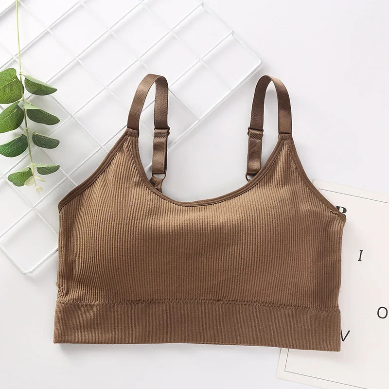 Women's Strapless Cotton Bandeau Bra