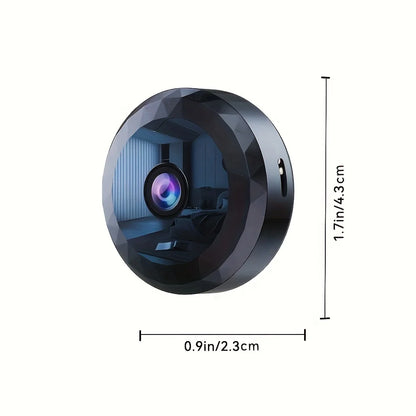 Mini WiFi Security Camera with Night Vision & Motion Detection