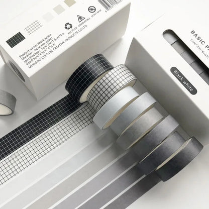 Solid Colour Washi Tape Set