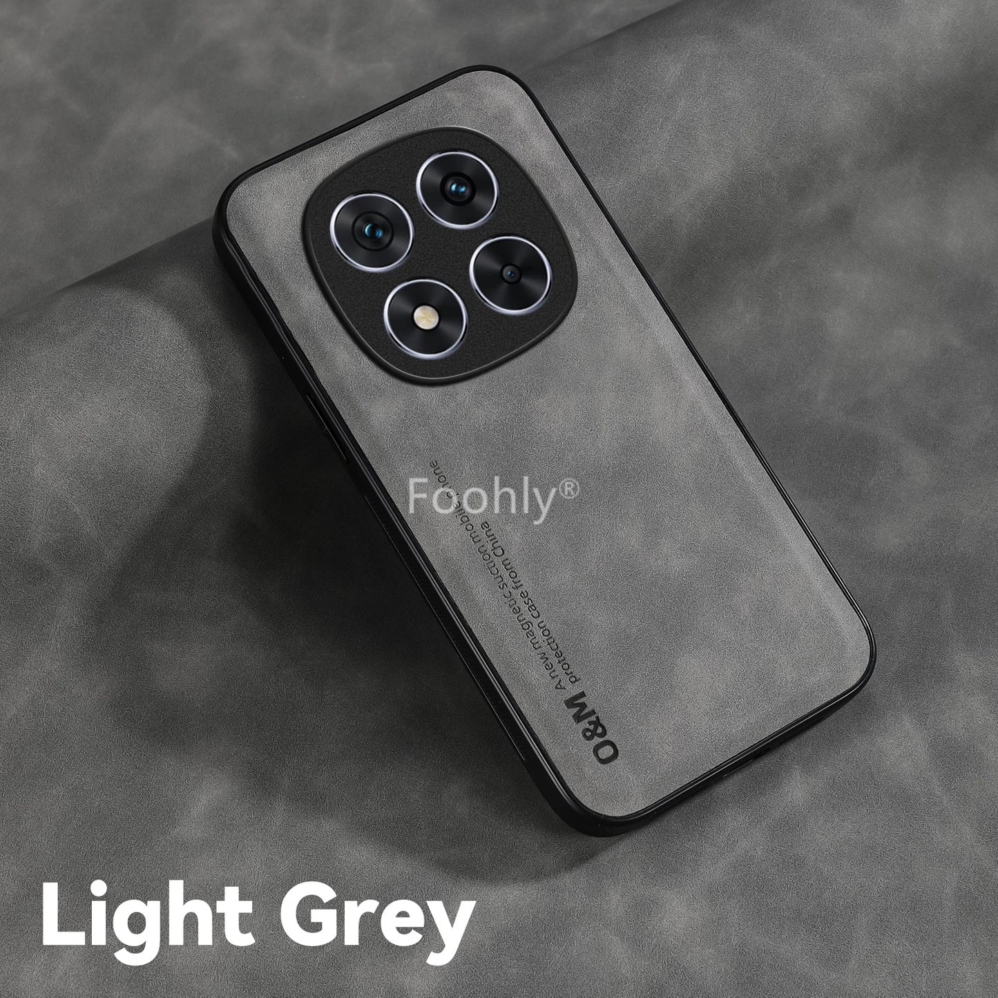 Magnetic Nubuck Leather Case for Redmi
