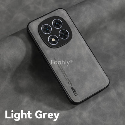 Magnetic Nubuck Leather Case for Redmi