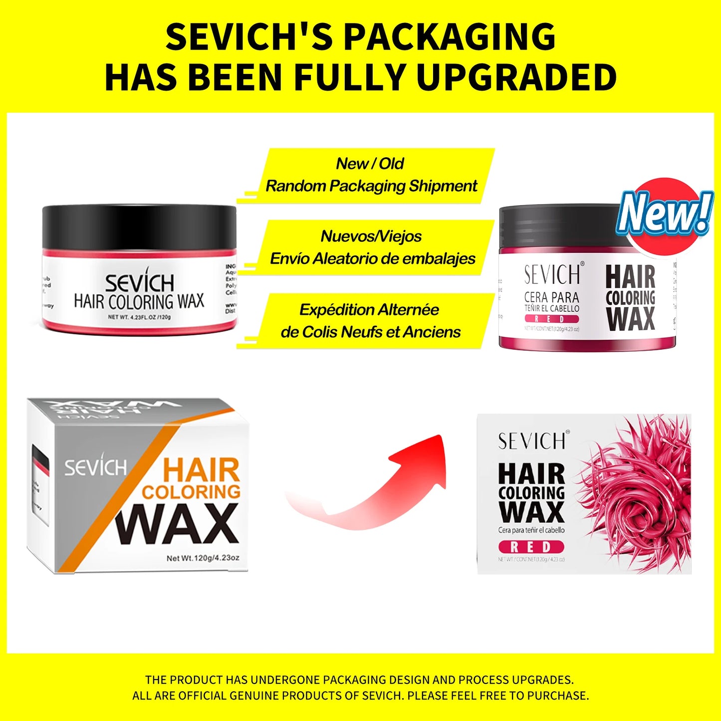 Temporary Hair Color Wax